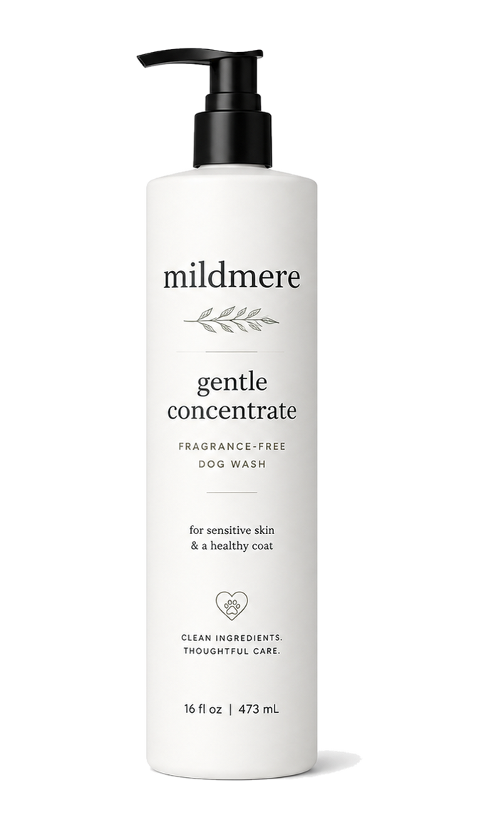 Mildmere dog wash bottle